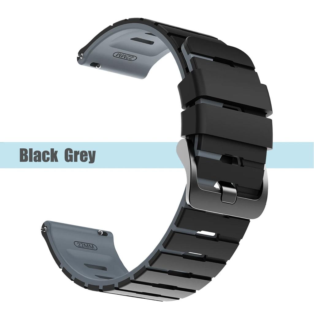 22mm Watch Strap For POLAR Grit X X2 Pro Titan M M2 M3 V3 Soft Bracelet For POLAR Grit X Silicone WatchBand Sports Accessories