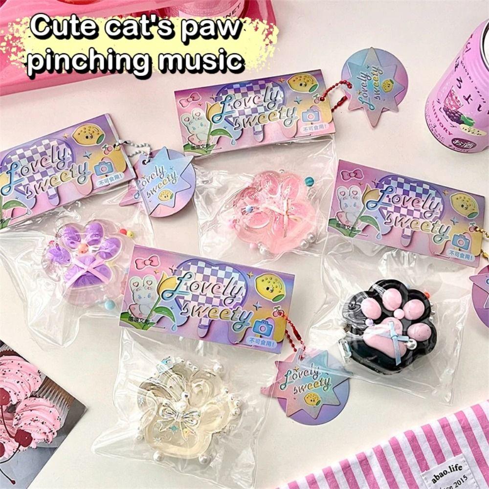 TPR Squeeze Cat Paw Vent Cat Claw Pinch Toy Безопасная кошачья лапа Медленно отскакивающая игрушка Декоративная