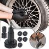 Car Wheel Hub Grinder Rust Grinding Removal Tool Auto Wheel Hub Brush Brake Grinding Cleaner Kit Rust Remover Polishing Tool