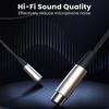 Xlr микрофонный кабель балансный аудиокабель между мужчиной и женщиной для студийных гармонизаторов, микшерных досок