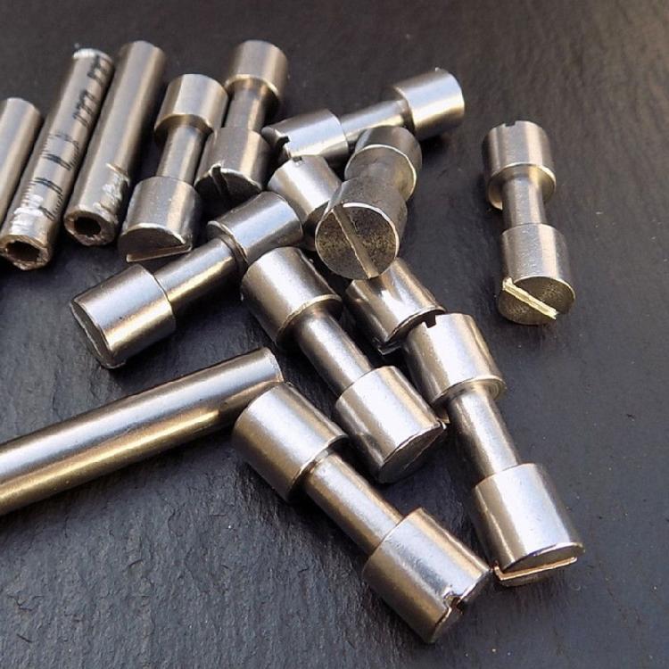 Stainless Steel Bracket Bolt Fasteners Shank Rivets 10Pcs Cutter Handle Corby Bolts for Improve Grips Countersunk Head