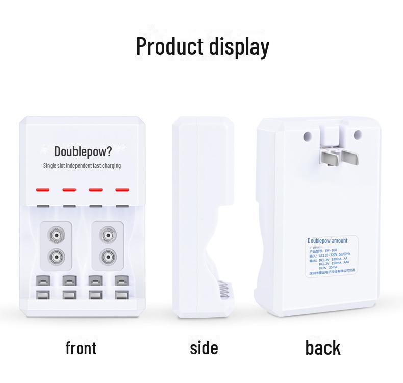 Набор перезаряжаемых батареек 9В и зарядного устройства для беспроводных микрофонов