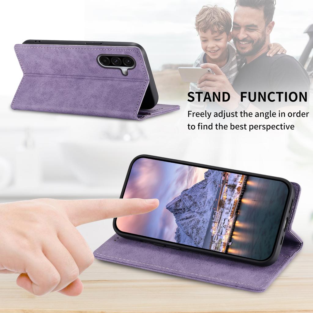 For Samsung Galaxy A17 5G Wallet Case RFID Blocking PU Leather Phone Cover