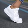 White Shoes Women's Sneakers Ladies Casual Shoes for Men Women Comfortable Walking Shoe Non Slip Woman Vulcanize Shoes