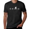Футболка Cycling Heartbeat, превосходная корейская мода, симпатичная, эстетичная, мужская повседневная рубашка, летняя, дышащая