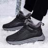 FashionBoots Winter Men Ankle Boots for Men Snow Cotton-padded Shoe Casual Sneaker Sport Leisure Loafers Male Sneakers Men Cotton Shoes