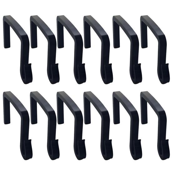 1/2/3/4/5/6/12 шт. Крючок для гирлянды Легкая установка Без сверления Крючок для шнуров гирлянд Баннеров Погодоустойчивый Без инструментов Крючок для гирлянды