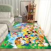 1pc Mickey-Mouse-and-Minnie-(16)_01 Carpet Area Rug, Bedroom, and Playroom - Durable, Stain-Resistant, and Easy To Clean, Living Room, Laund