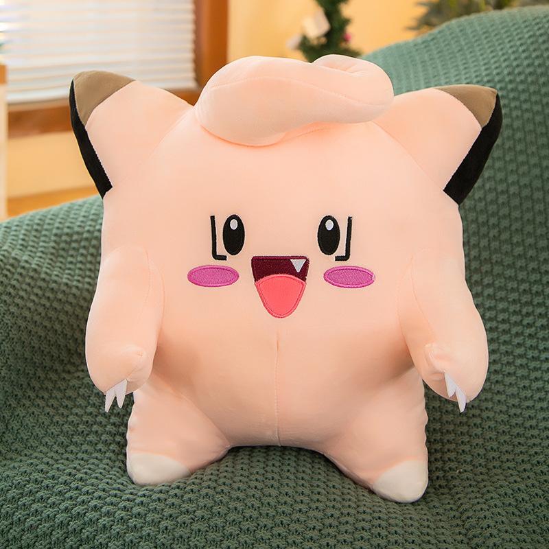 40 см Большой размер Покемон Мягкая игрушка Снорлакс Зверь Мультфильм Пикачу Мягкие игрушки Кукла Ткань Детский подарокjavascript: