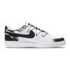 Nike Court Vision 1 Рыцарь Лунного Света Нескользящие Износостойкие Низкие Скейтбордические Кроссовки Мужские Черный Белый DH2987-101(Команда348-)