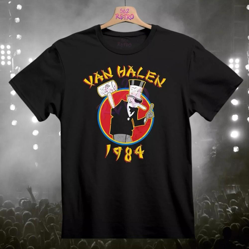 Футболка с принтом группы 1984 Rock S-4XL Унисекс