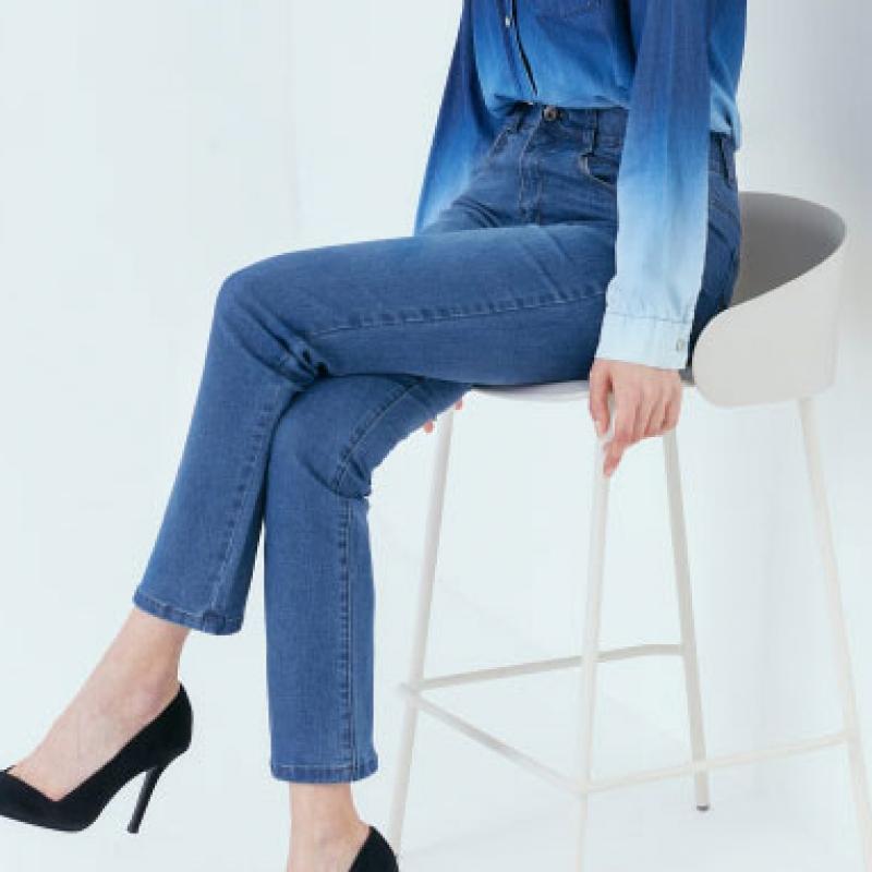 Bang Bang Women S Slim Straight Denim 23SS 1+1