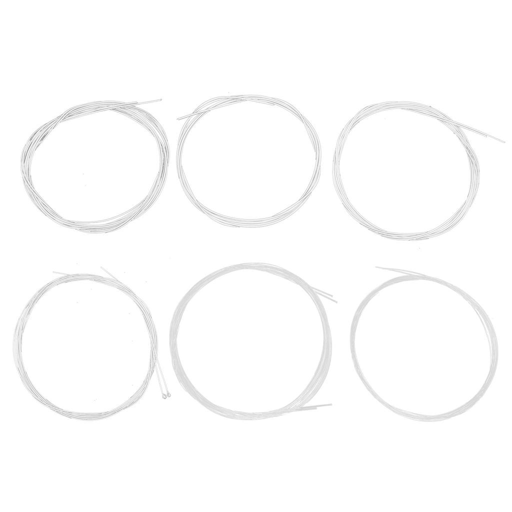 6 шт. комплект струн для уда 1G 2D 3A 4E 5B 6F нейлон посеребренный медный сплав замена