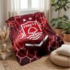 Nottingham Forest Football Print Flannel Blanket, Soft Warm Lightweight Throw Blanket for Sofa Bed Camping