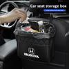 AAADJ1 Car Interior Organizer Storage Box Hanging Leather Bag For Honda Civic Accord Crosstour Spirior Odyssey Avancier UR-V Sienna