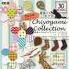 Коллекция Toyo Origami Chiyogami 30 120 018511, Двусторонняя, Квадрат 7,5 см, Дизайны, Листы,