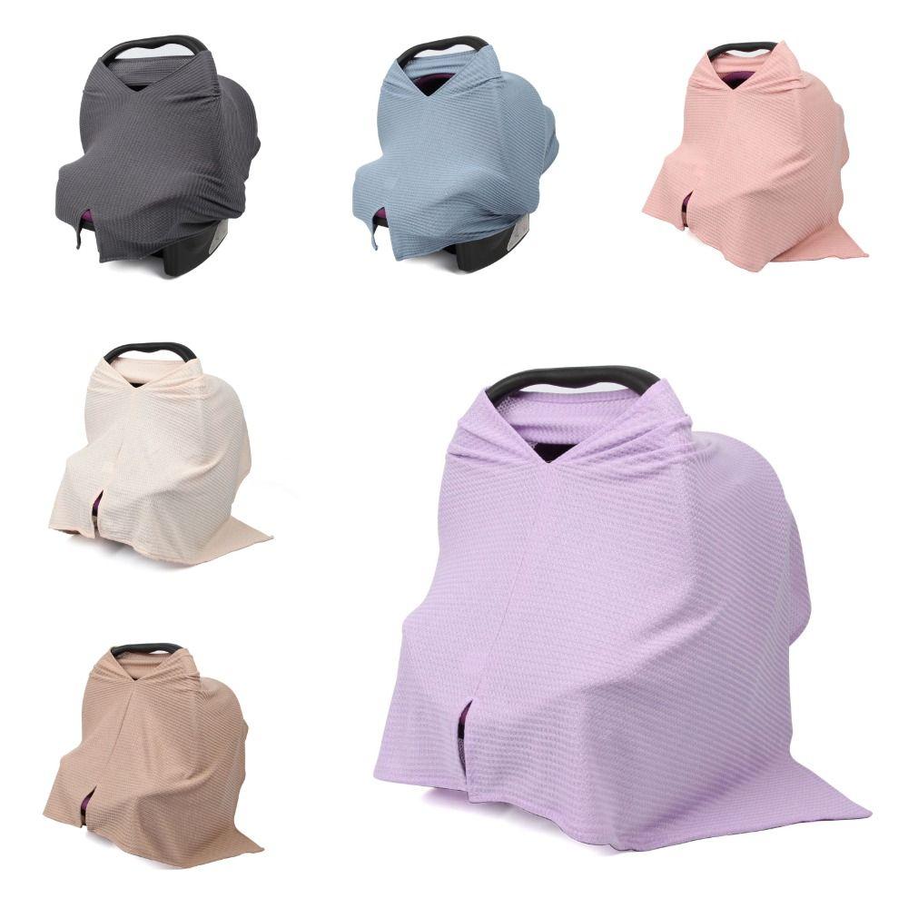 Stretchy Nursing Poncho Soft Breastfeeding Cover Durable Feeding Shawl for Nursing Moms