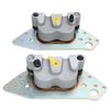 2PCS Front Brake Caliper Left Right High Performance 1912496 1912497 Replacement for Polaris RZR