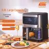 Large Capacity Multifunctional Smart Stainless Steel Air Fryer