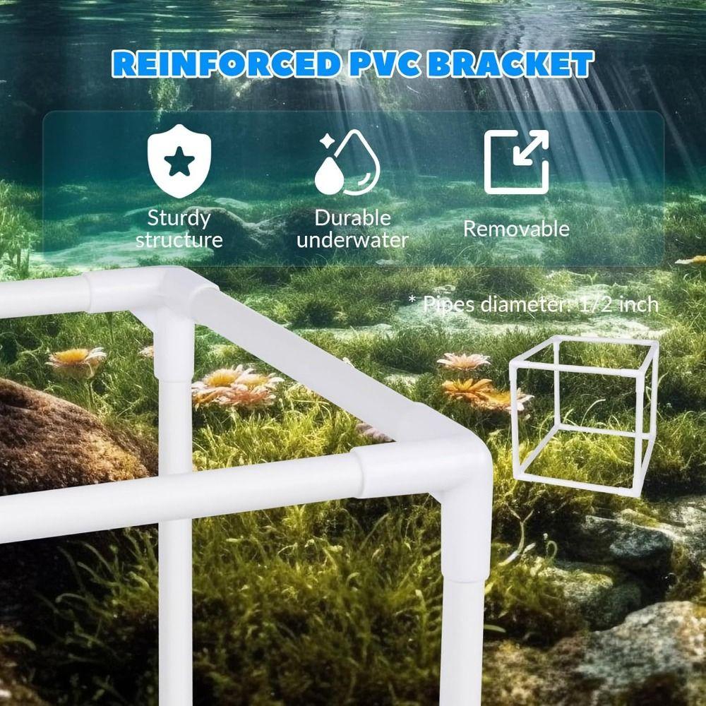 High Flow Pump Barrier Bag Drawstring Closure Pond Filter Bag Aquarium Filtration