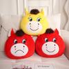 Soft Horse Stuffed Plush Cushion Polyester & Cotton Adjustable Height 11-30CM Unisex Decoration Custom /ODM