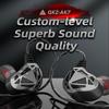 QKZ AK7 Медные Проводные Наушники HiFi Bass Stereo Super Clear Gaming Headset Music Sport 3,5 мм AUX Наушники-вкладыши с микрофоном