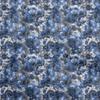 Cotton Poplin Blue Fabric Abstract Floral Diy Clothing Quilting Fabric Print Fabric By Yard 42 Inch