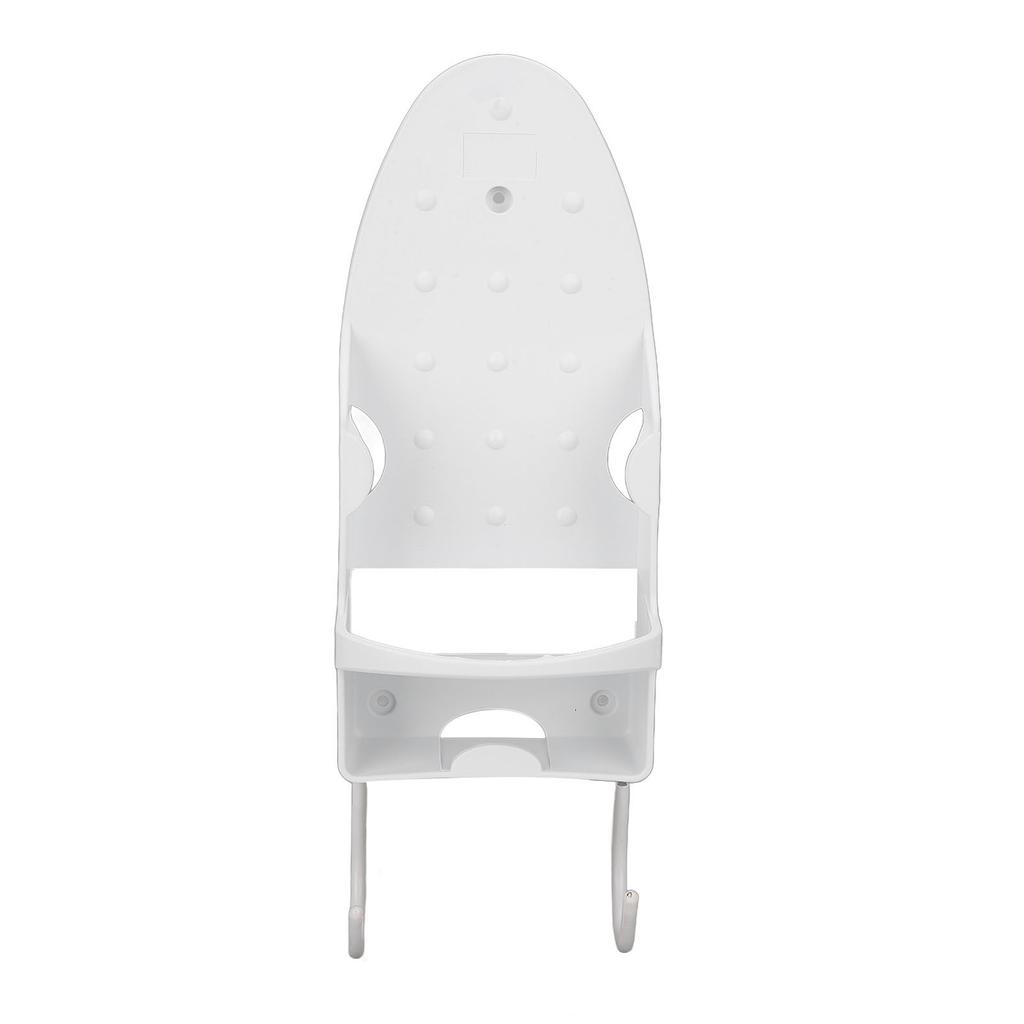Electric Iron Holder Heat Resistant 2 In 1 Wall Mounted Iron Board Rack with Hook for Home