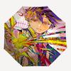 1pc Anime Character Outdoor Umbrella - Automatic Opening/Closing - Portable 3-Fold Design - 8-Rib Iron Frame - Perfect Gift for Fans, Travelers,