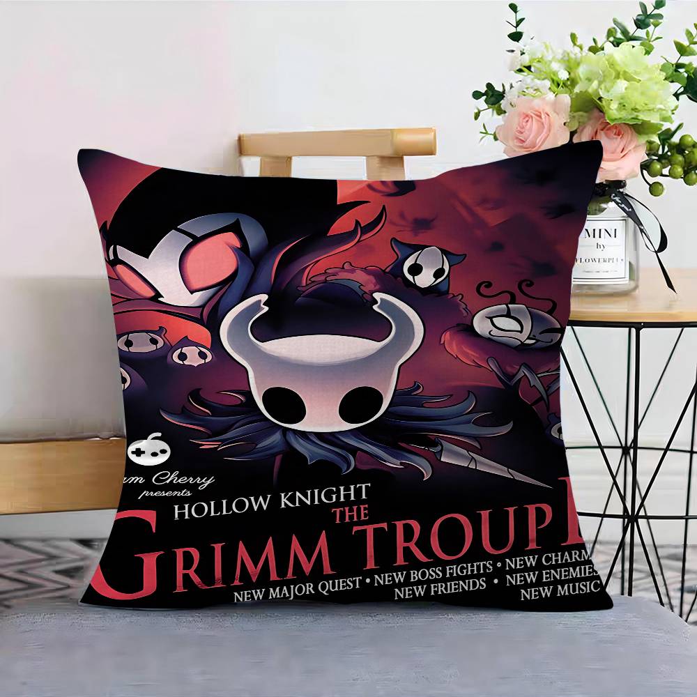 Игровой Hollow Knight Наволочка Чехол для подушки Декор Наволочка Чехол для подушки с принтом Для дивана