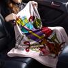 Grinchmas Friends Presents Blanket Soft Throw Blanket For Home Bedroom Bed Sofa Travel Office Solid Christmas Blanket
