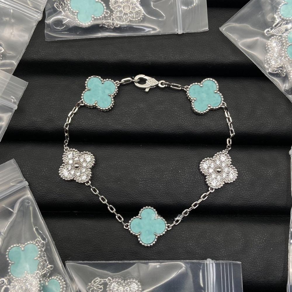 Высококачественный браслет из красного халцедона с лазерной гравировкой «Четырехлистный клевер» и «Пятицветник», из розового золота 18 карат, ювелирное изделие класса люкс, подарок для девушки