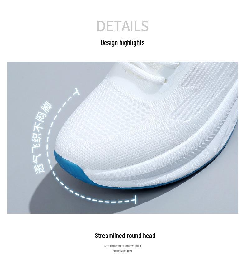 Легкие женские кроссовки для бега из сетки Flyknit - Дышащие, удобные и универсальные для весны и осени
