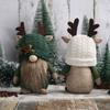 Cute Forest Faceless Doll Polyester Christmas Dwarf Doll Xmas Tree Pendant  Festival