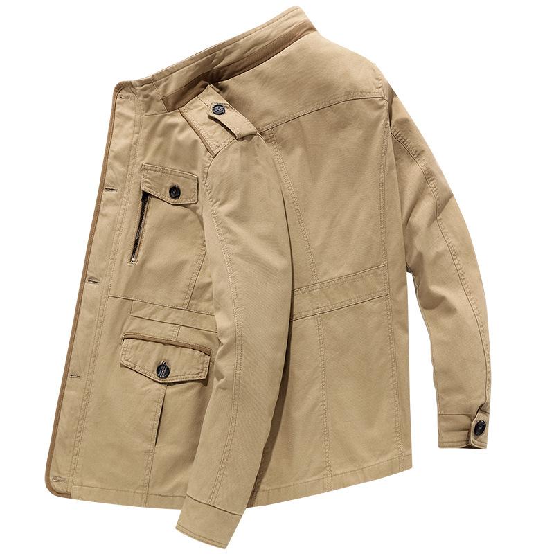 Куртка мужская повседневная ветровка большой хлопковый топ