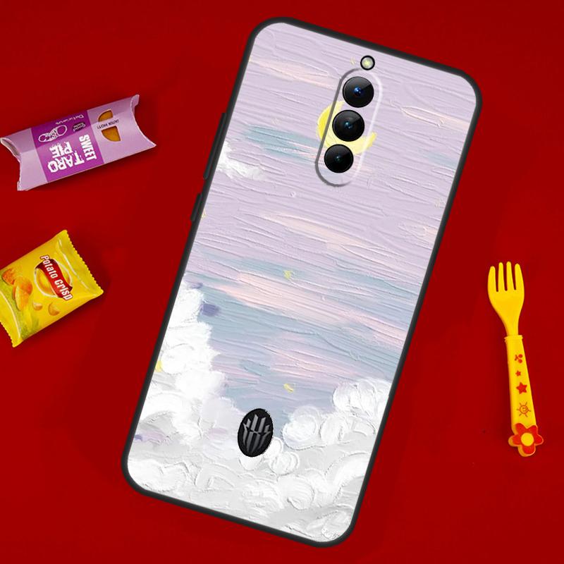 Чехол 'Корейский закат' для ZTE Nubia Red Magic 8S 9S 10S 8 9 10 11 Pro Plus 6 7 6S 7S Pro 6R 5G 10 Air