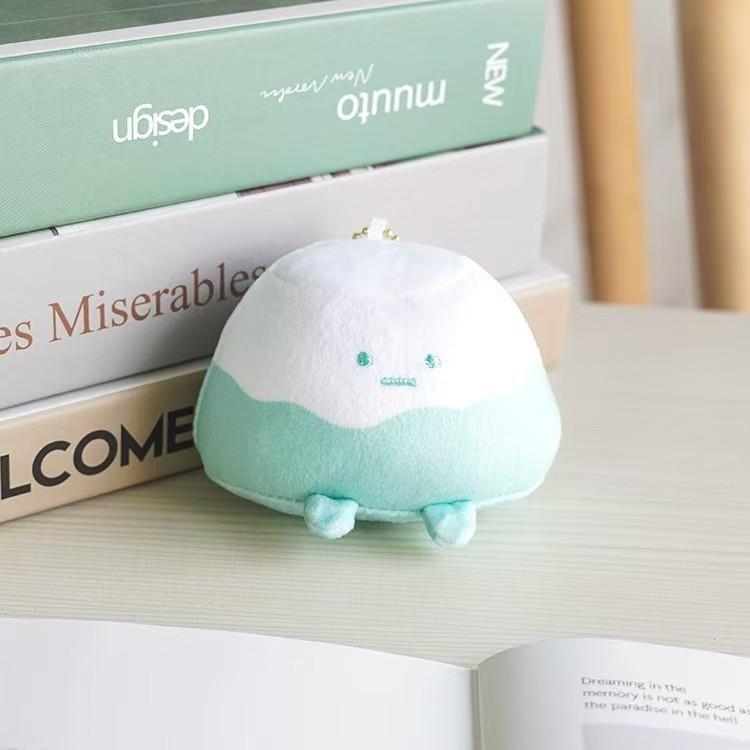 Плюшевый брелок Sumikkogurashi Милый пингвин Подвеска на сумку Кавайная жареная креветка Мягкая игрушка Аксессуары с животными Для подарка на день рождения