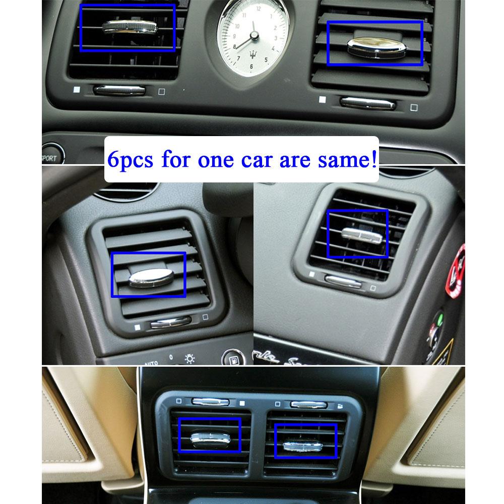 Левый руль, правый руль, передний и задний кондиционер, вентиляционная решетка переменного тока, слайдер, зажимы, ремонтный комплект для Maserati Quattroporte GranCabrio