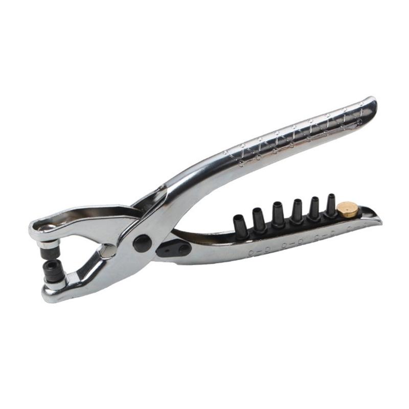 Durable Grommet Eyelet Plier for 2mm,2.5mm,3mm,3.5mm,4mm,4.5mm Holes Eyelets Heavy Duty Grommet Eyelet Plier Tool Q84D