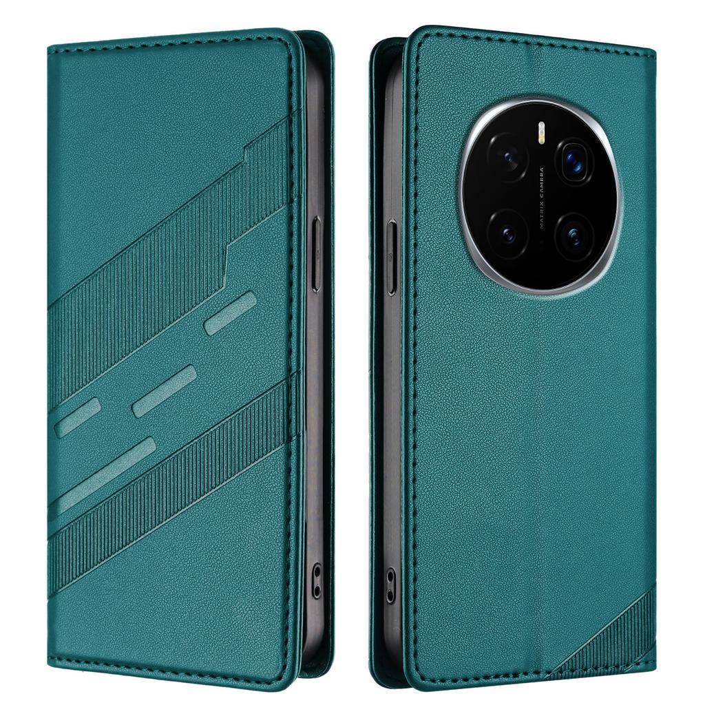 Для Honor Magic7 Pro 5G Чехлы для телефона Панк-стиль Тисненый Кошелек Подставка Кожаная обложка