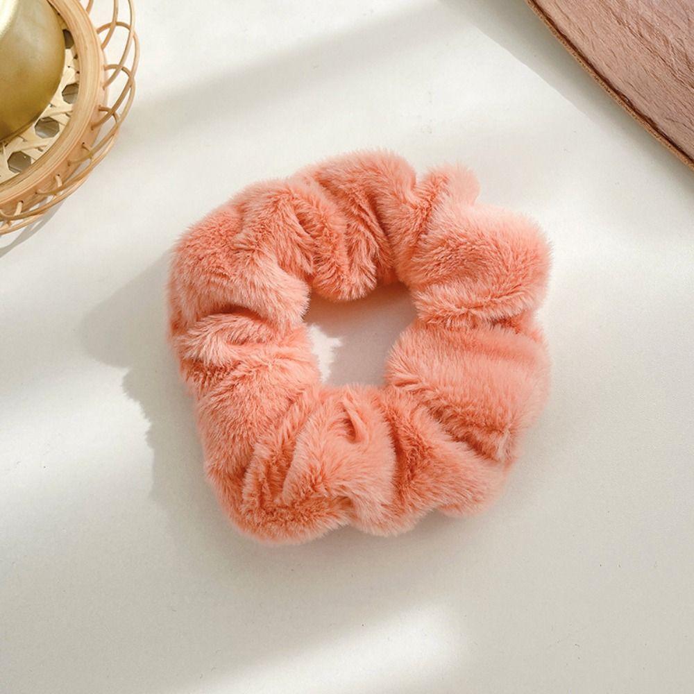 Большой корейский плюшевый пучок для волос, петля, кудрявая оборка, новая резинка для волос, шарм и красота