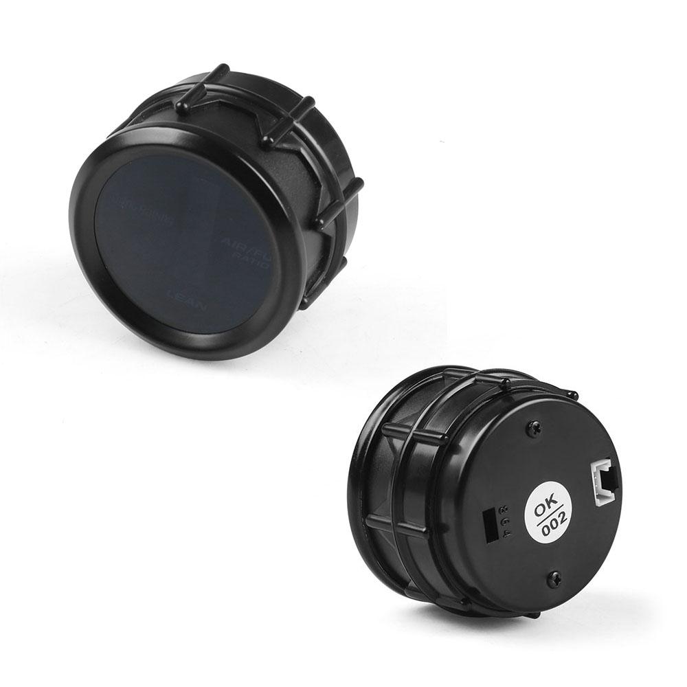 Dynoracing 2 "52 мм Датчик соотношения воздух-топливо Синий светодиодный измеритель соотношения воздух-топливо Синий аналоговый светодиодный автомобильный датчик Автомобильный измеритель