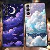 Милый чехол-облачко для Samsung Galaxy S25 S24 S23 S22 S20 S21 FE Ultra S10 S10E S9 Plus 5G Мягкий ТПУ Чехлы Обложки Capas Coque