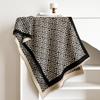 Autumn And Winter Imitation Cashmere Multi-Style With Fringed Large Grid Jacquard Cape Shawl Scarf Female Source Shawl