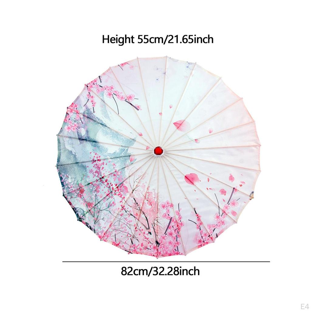 Chinese Oil Paper Umbrella, Handmade Parasol for Costumes, Dancing