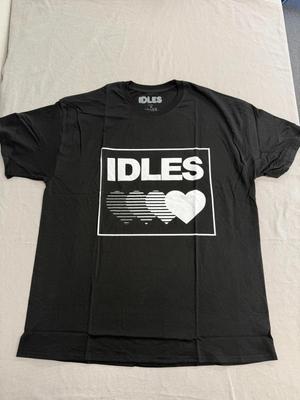 Idles Band Мужская футболка с градиентом - Английская пост-панк группа из Бристоля - Официальные футболки