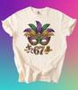 Comfort Colors Mardi Gras Teacher Shirt – Carnival Season School Tee