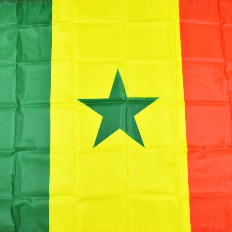 Флаг Сенегала 90*150 см. Баннер