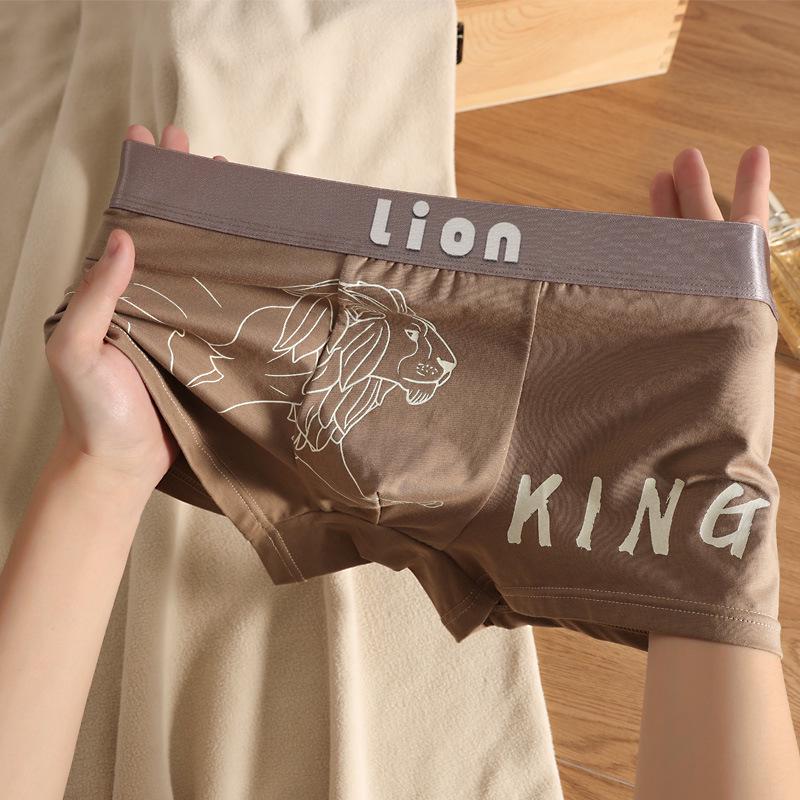 Новые мужские дышащие хлопковые трусы-боксеры - Тонкие, средней посадки, больших размеров