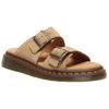 Dr. Martens Unisex Double Buckle Suede Sandals Black 41083200